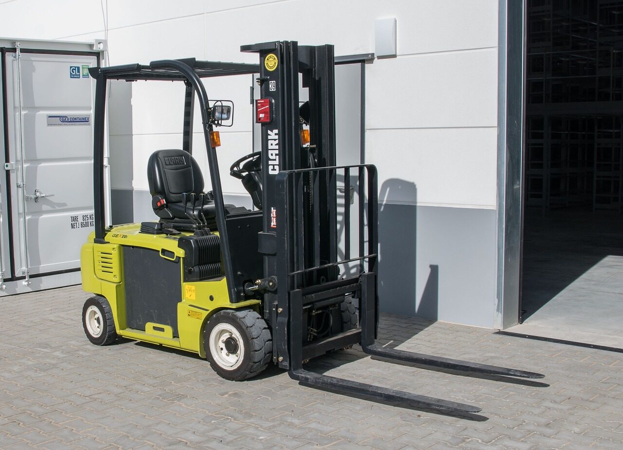Forklift logistics operation